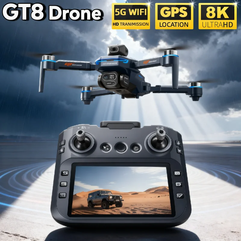 HOT For LSRC GT8 Drone 4K Prof - Jjrc Drone X12 review and price
