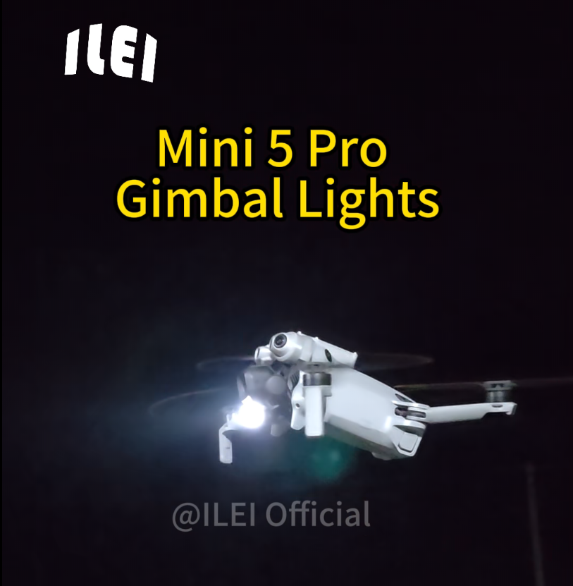 DJI Mini 5 Gimbal Light, 700LM - Drone Strobe Light review and price